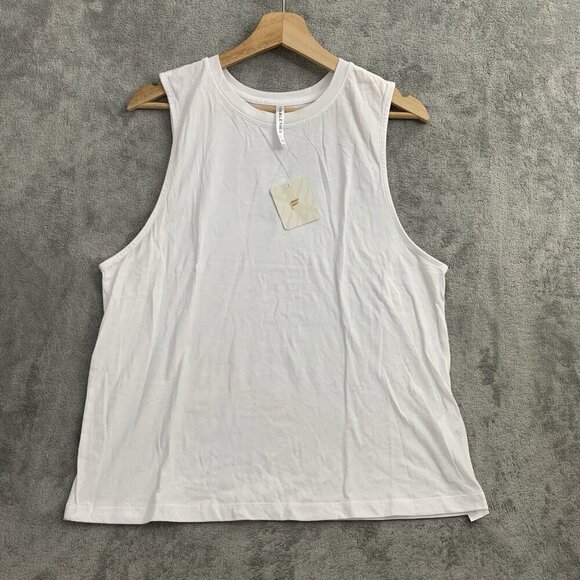 Fabletics Tops - Fabletics Shirt Women XS White Micah Tank Top Athleisure Activewear Gym Yoga